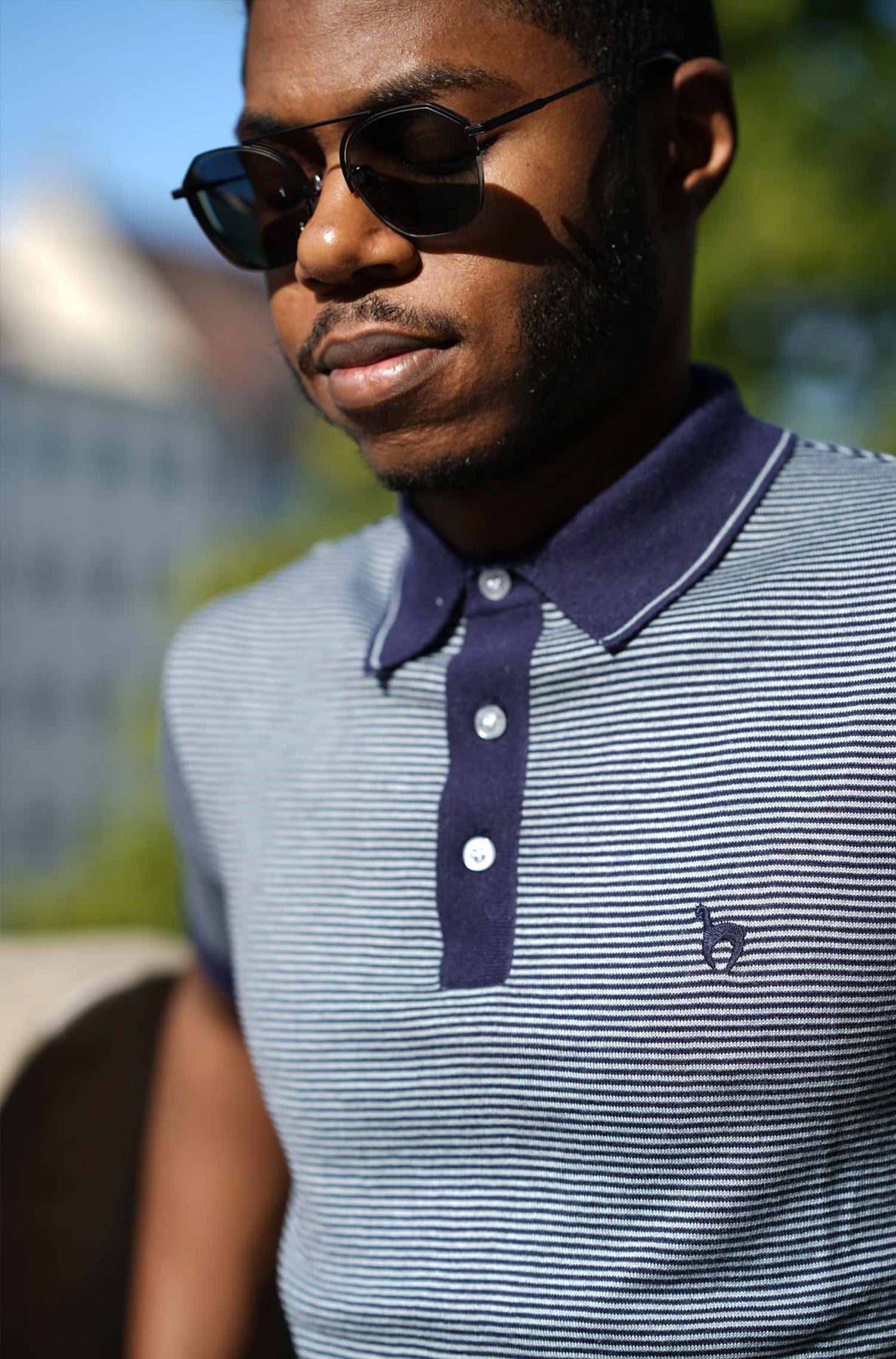 Poloshirt Herren DIEGO aus 90% Bio Pima Baumwolle und 10% Royal Alpaka