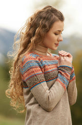 Tunika Pullover HALEY aus 100% Alpaka von Apu Kuntur