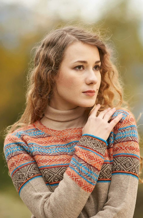 Tunika Pullover HALEY aus 100% Alpaka von Apu Kuntur
