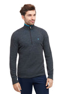 Thermo Trekking-Pullover Herren ANDEN ACTIVE mit 60% Premium Alpaka anthrazit von Apu Kuntur