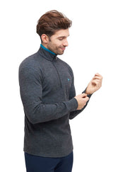 Thermo Trekking-Pullover Herren ANDEN ACTIVE mit 60% Premium Alpaka von Apu Kuntur