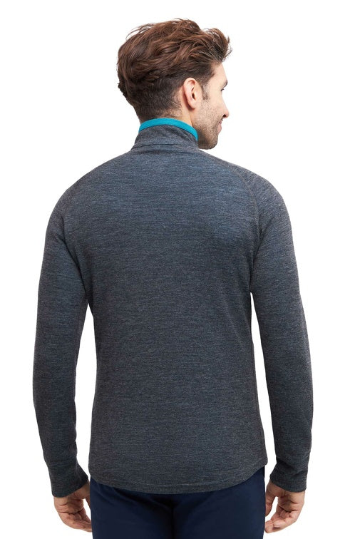 Thermo Trekking-Pullover Herren ANDEN ACTIVE mit 60% Premium Alpaka von Apu Kuntur