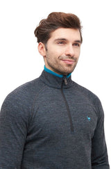 Thermo Trekking-Pullover Herren ANDEN ACTIVE mit 60% Premium Alpaka von Apu Kuntur