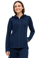 Thermo Lounge-Hoodie Damen ANDEN ACTIVE mit 60% Premium Alpaka navy von Apu Kuntur