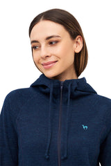 Thermo Lounge-Hoodie Damen ANDEN ACTIVE mit 60% Premium Alpaka von Apu Kuntur