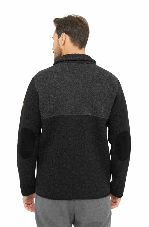 Filzjacke / Walkjacke OLIVER aus 50% Alpaka & 50% Wolle von Apu Kuntur