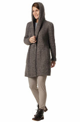 Long Cardigan ANNABELL mit Bio Baumwolle - ungefärbt von Apu Kuntur
