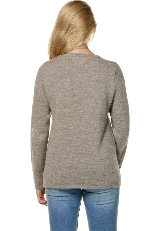 Pullover BASIC aus 100% Alpaka von Apu Kuntur