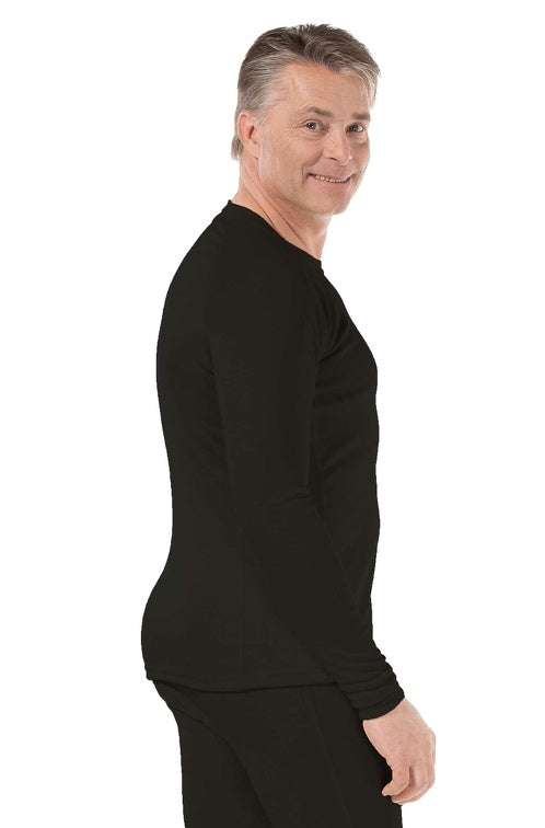 Langarm-Shirt Baselayer Herren THERMO mit 95% Royal Alpaka von Apu Kuntur