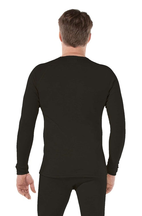 Langarm-Shirt Baselayer Herren THERMO mit 95% Royal Alpaka von Apu Kuntur