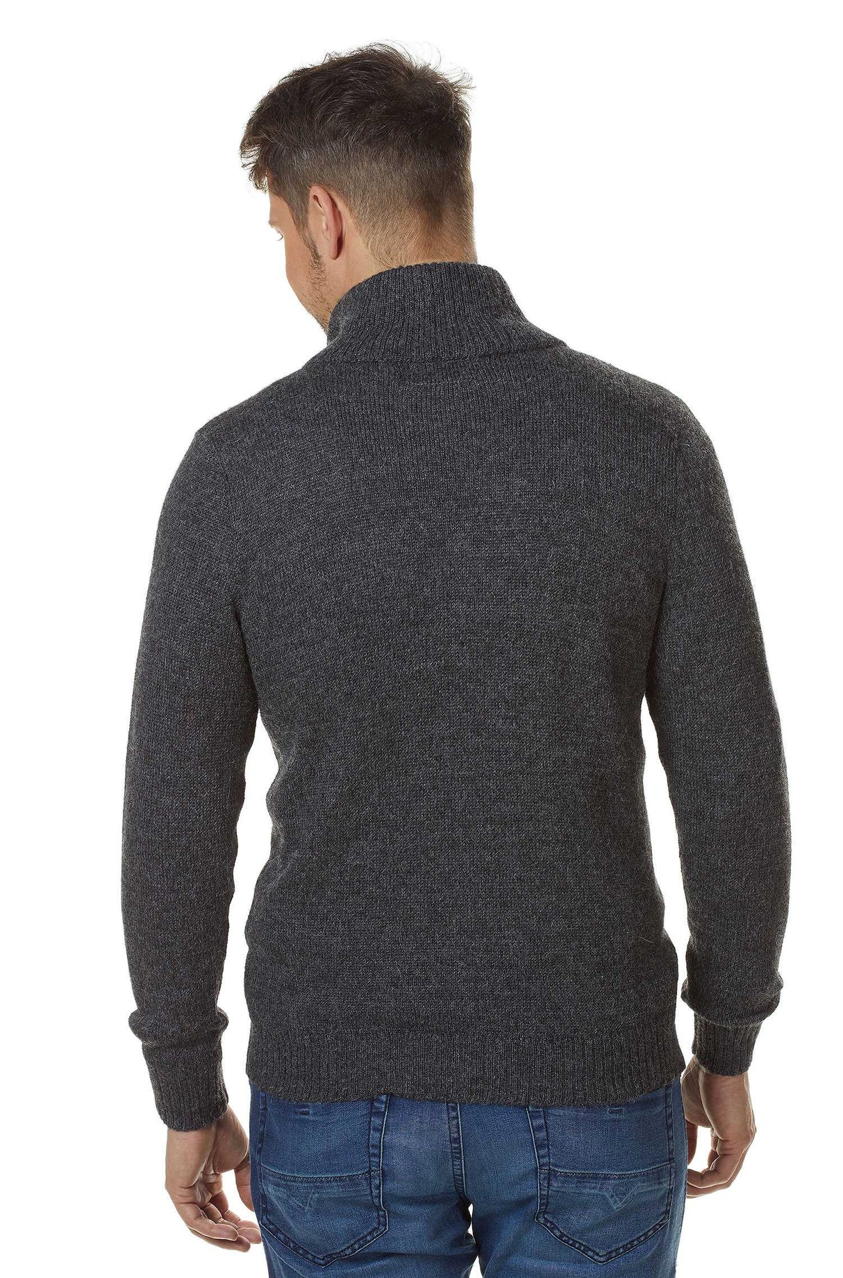 Strickjacke RONALDO XXXL aus 100% Baby Alpaka von Apu Kuntur