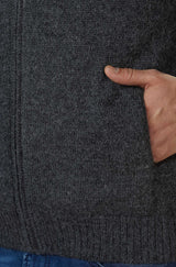 Strickjacke RONALDO XXXL aus 100% Baby Alpaka von Apu Kuntur