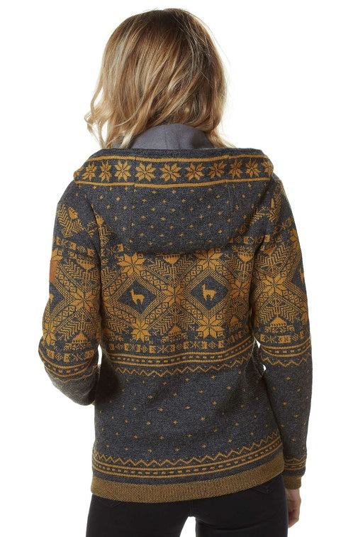 Strickjacke ANDEN ROCA aus 100% Alpaka von Apu Kuntur