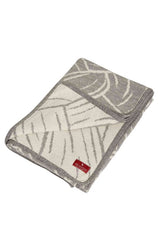 Wolldecke JACQUARD aus 100% Alpaka - extragroß von Apu Kuntur
