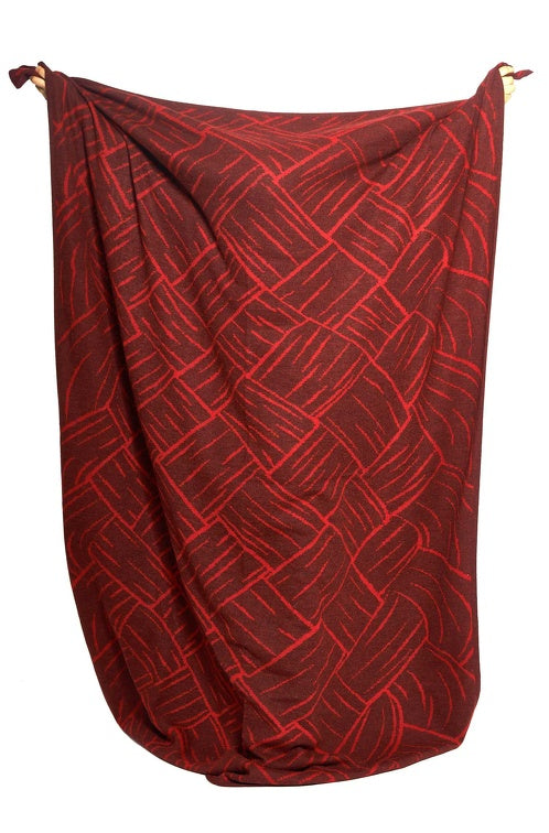 Wolldecke JACQUARD aus 100% Alpaka - extragroß von Apu Kuntur