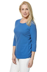 T-Shirt mit 3/4 Arm aus 100% Bio-Pima-Baumwolle von Apu Kuntur