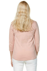 T-Shirt mit 3/4 Arm aus 100% Bio-Pima-Baumwolle von Apu Kuntur