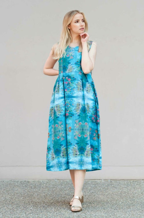 Kleid ARABELLA aus 100% Bio-Pima-Baumwolle von Apu Kuntur