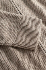 Strickjacke ALAYO mit Zipper mit 30% Alpaka von Apu Kuntur