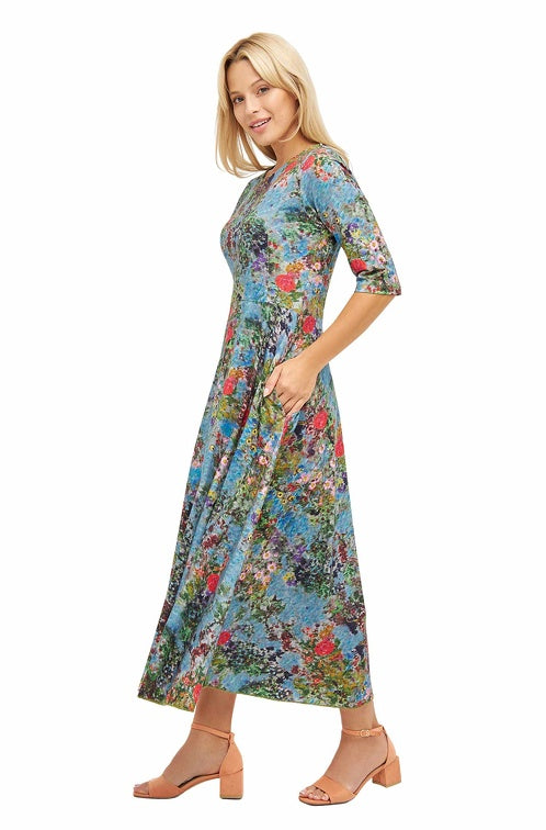 Kleid SALMA aus 100% Bio-Pima-Baumwolle von Apu Kuntur