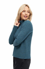 Strickjacke ALAYA mit Zipper mit Bio Baumwolle von Apu Kuntur