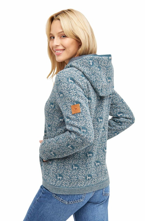 Strickjacke HUASCARAN aus 100% Alpaka von Apu Kuntur
