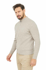 Strickjacke ALAYO mit Zipper mit 30% Alpaka von Apu Kuntur