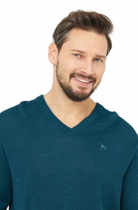 Pullover Feinstrick BASIC aus 100% Alpaka von Apu Kuntur