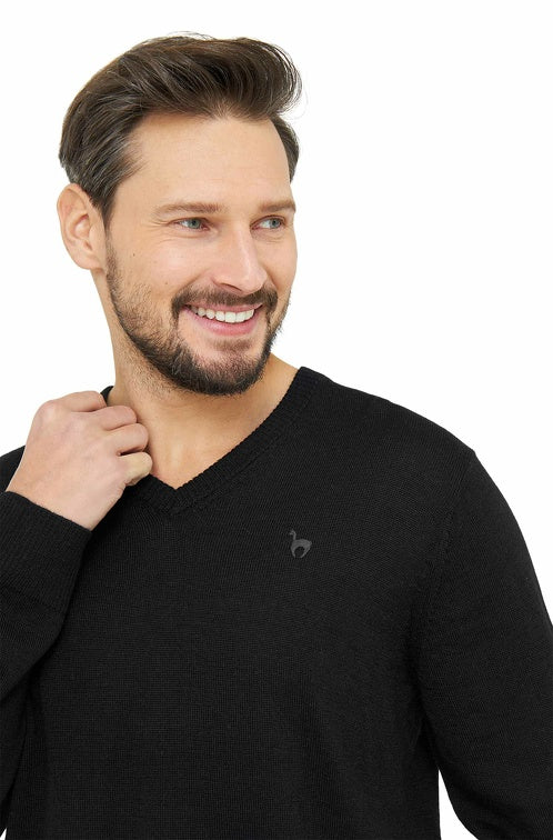 Pullover Feinstrick BASIC aus 100% Alpaka von Apu Kuntur
