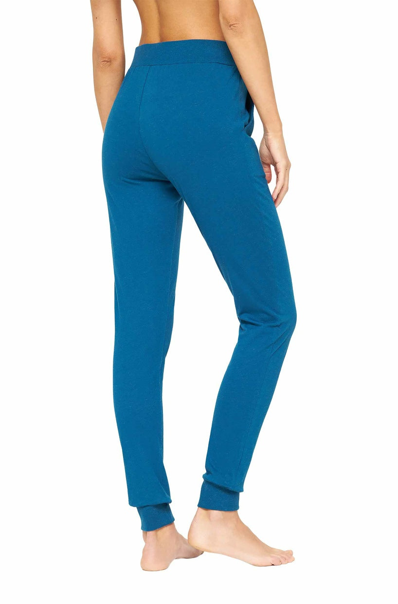 Alpaka Schlafanzug Pyjama Hose Damen DREAMLINE mit Bio Baumwolle von Apu Kuntur