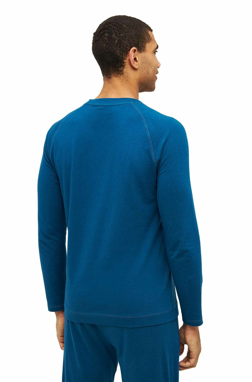 Alpaka Schlafanzug Pyjama Oberteil Herren DREAMLINE mit Bio Baumwolle von Apu Kuntur