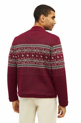 Herren Strickjacke NEVADO aus 100% Alpaka von Apu Kuntur