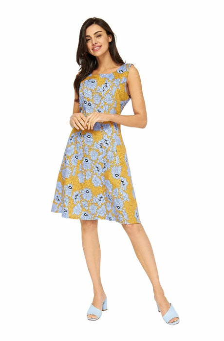 Sommerkleid MATILDE aus 100% Pima-Bio-Baumwolle von Apu Kuntur