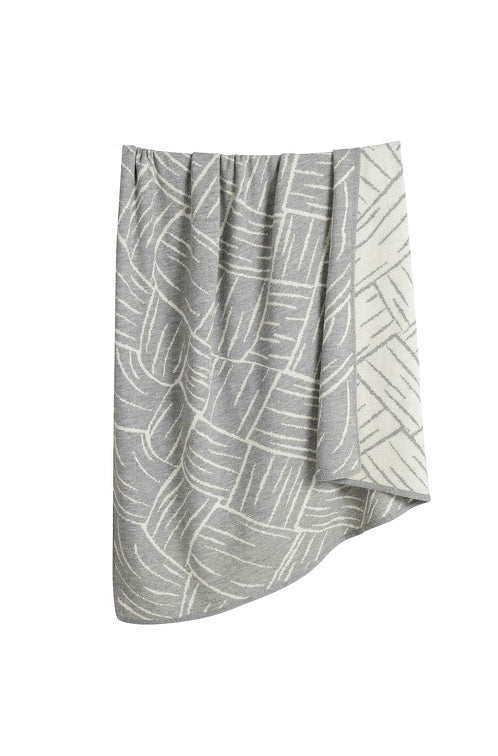 Wolldecke JACQUARD aus 100% Alpaka - extragroß von Apu Kuntur