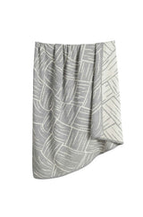 Wolldecke JACQUARD aus 100% Alpaka - extragroß von Apu Kuntur