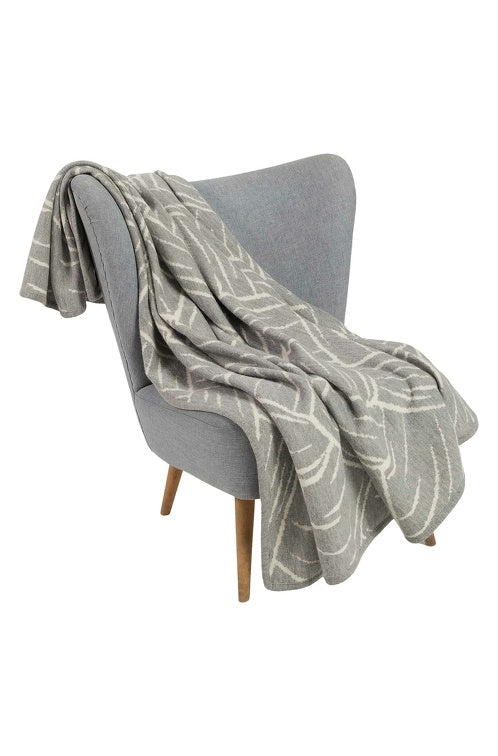 Wolldecke JACQUARD aus 100% Alpaka - extragroß von Apu Kuntur