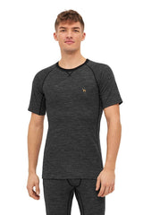 Thermo-Shirt Herren ANDEN ACTIVE mit 60% Premium Alpaka anthrazit von Apu Kuntur