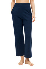 Thermo Lounge-Hose Damen ANDEN ACTIVE mit 60% Premium Alpaka navy von Apu Kuntur