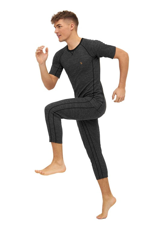 3/4 Thermo-Hose Herren ANDEN ACTIVE mit 60% Premium Alpaka von Apu Kuntur