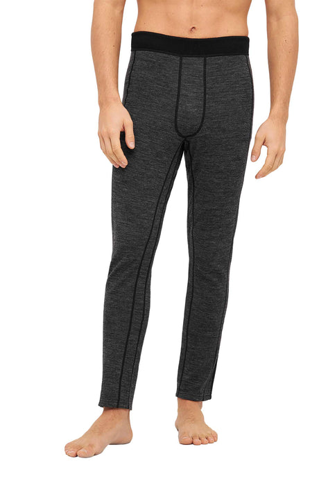 Lange Thermo-Hose Herren ANDEN ACTIVE mit 60% Premium Alpaka anthrazit von Apu Kuntur