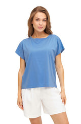 T-Shirt BOXY aus Bio-Pima-Baumwolle von Apu Kuntur