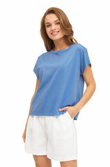 T-Shirt BOXY aus Bio-Pima-Baumwolle von Apu Kuntur