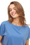 Camiseta BOXY de algodón orgánico Pima