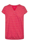 Shirt PAPERFLOWER mit Flügelärmel red von Apu Kuntur