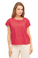 Boxy T-Shirt PAPERFLOWER aus Bio-Pima-Baumwolle von Apu Kuntur