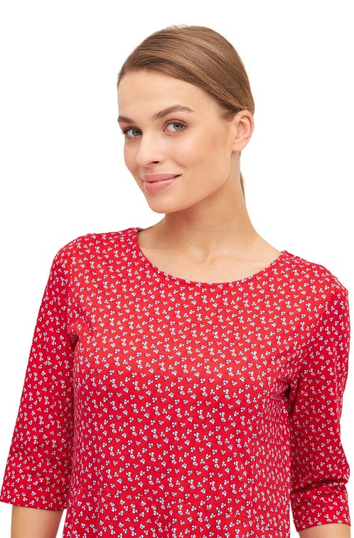 Langes Kleid PAPERFLOWER aus Bio-Pima-Baumwolle von Apu Kuntur
