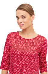 Langes Kleid PAPERFLOWER aus Bio-Pima-Baumwolle von Apu Kuntur
