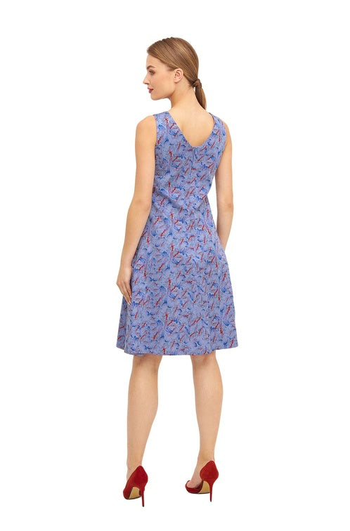 Kurzes Kleid FLYING BIRD aus Bio-Pima-Baumwolle von Apu Kuntur