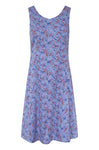 Kurzes Kleid FLYING BIRD aus Bio-Pima-Baumwolle purple-pastel von Apu Kuntur