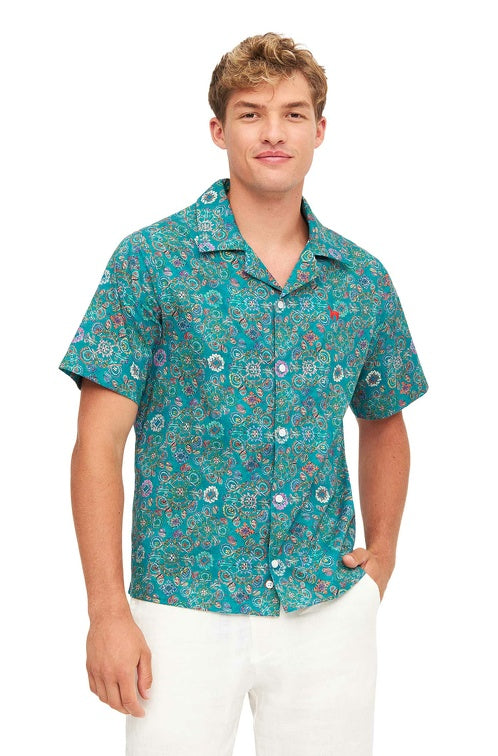 Hemd FLORAL ETHNO aus Bio-Pima-Baumwolle von Apu Kuntur